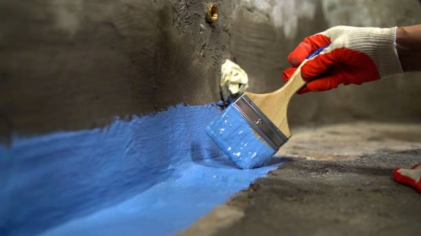 SJ Waterproofing Pros commercial waterproofing team near Atlanta, IN
